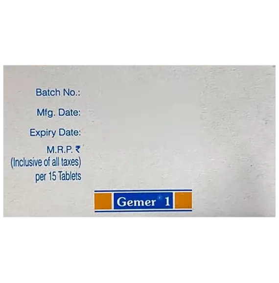 gemer 1mg tablet 15's